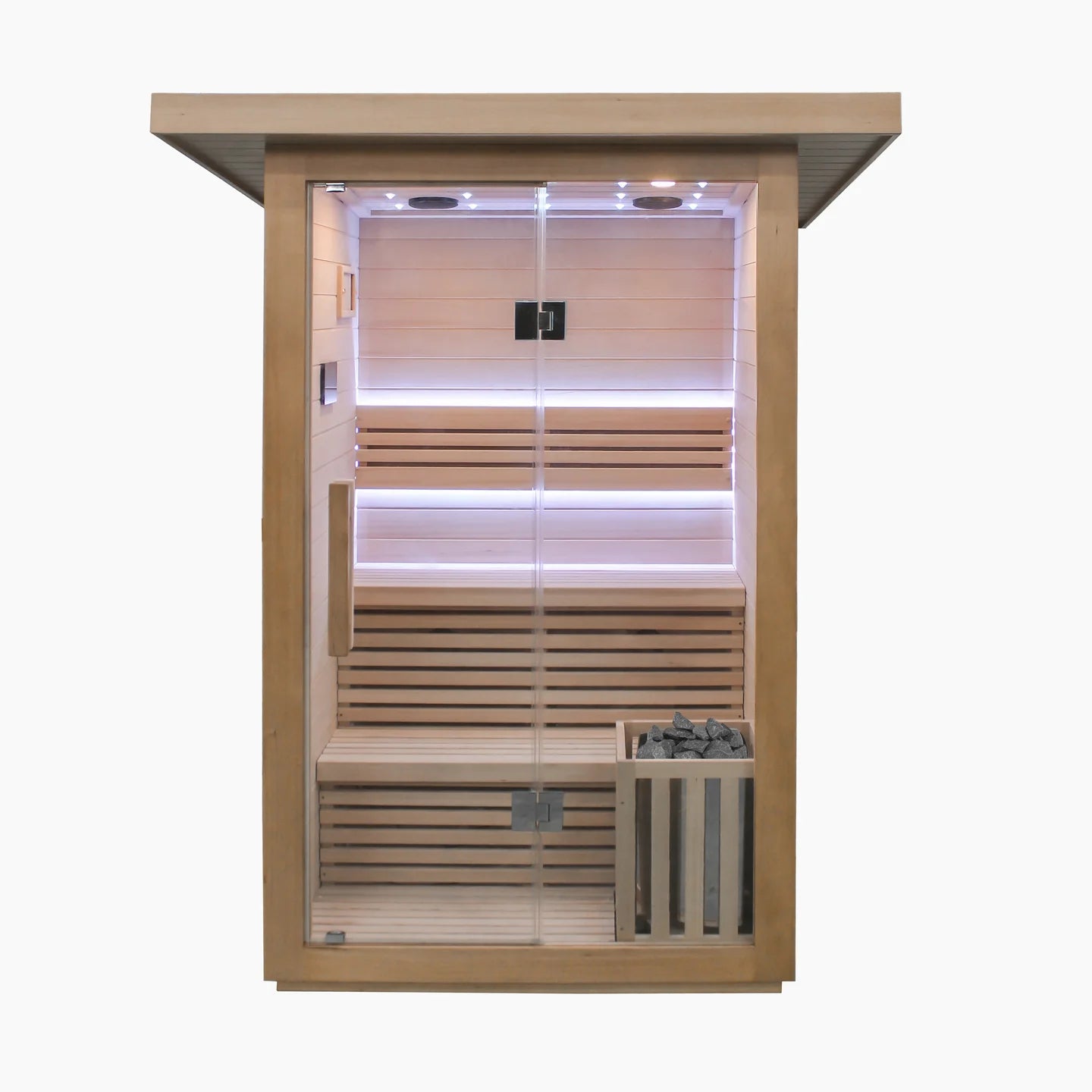 3 Person Traditional Sauna & Inflatable Plunge