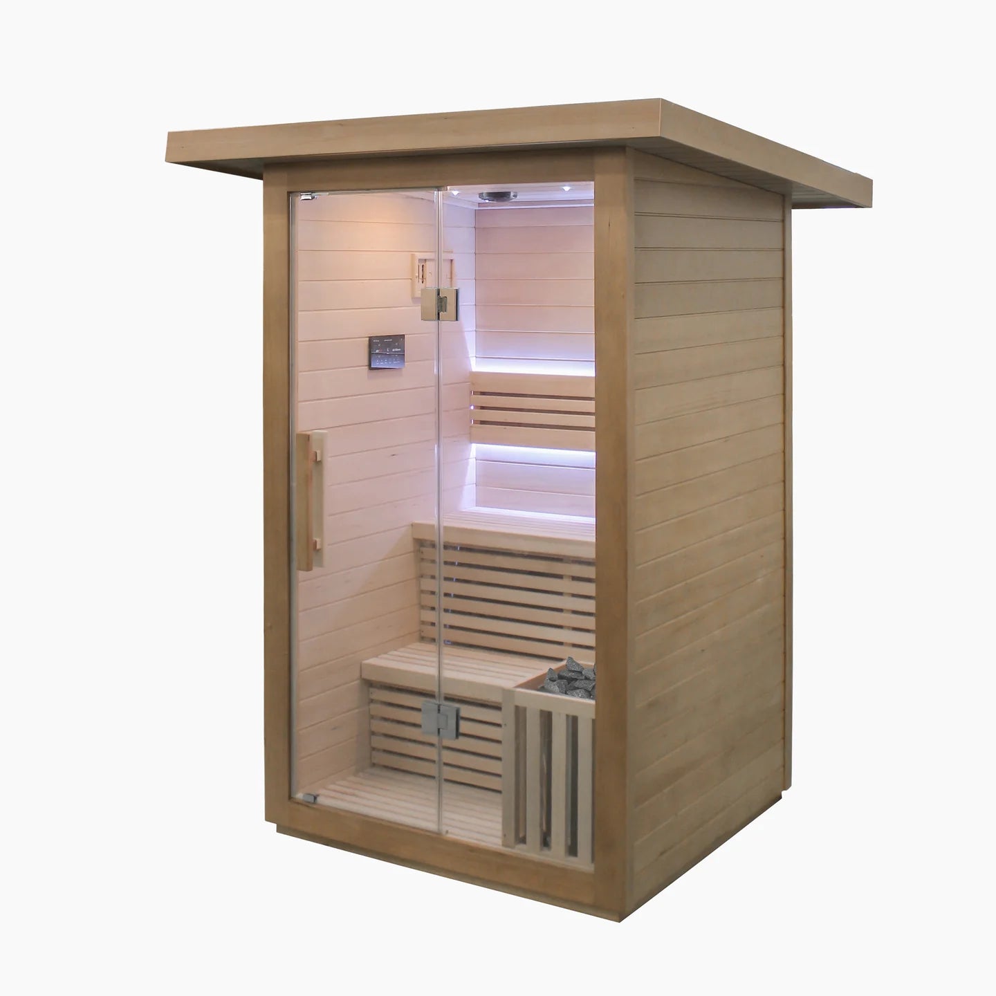 3 Person Traditional Sauna & Inflatable Plunge