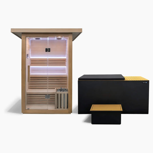 3 Person Traditional Sauna & Luxury Plunge