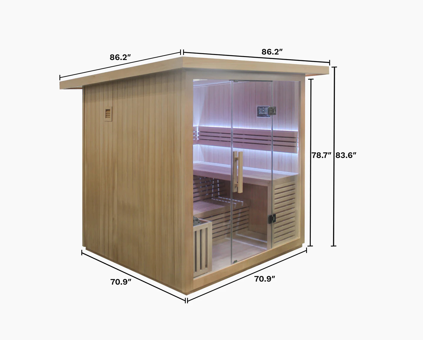 Revive 6 Person Traditional Sauna