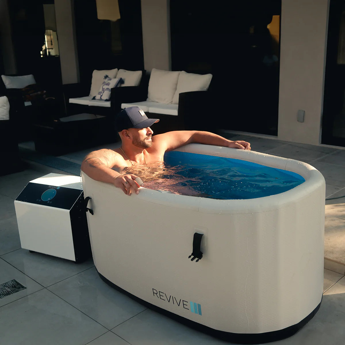 3 Person Traditional Sauna & Inflatable Plunge