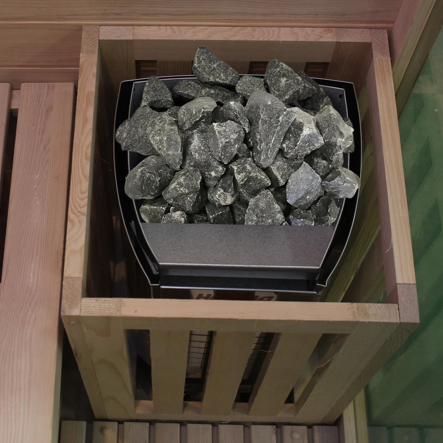 3 Person Traditional Sauna & Acrylic Plunge